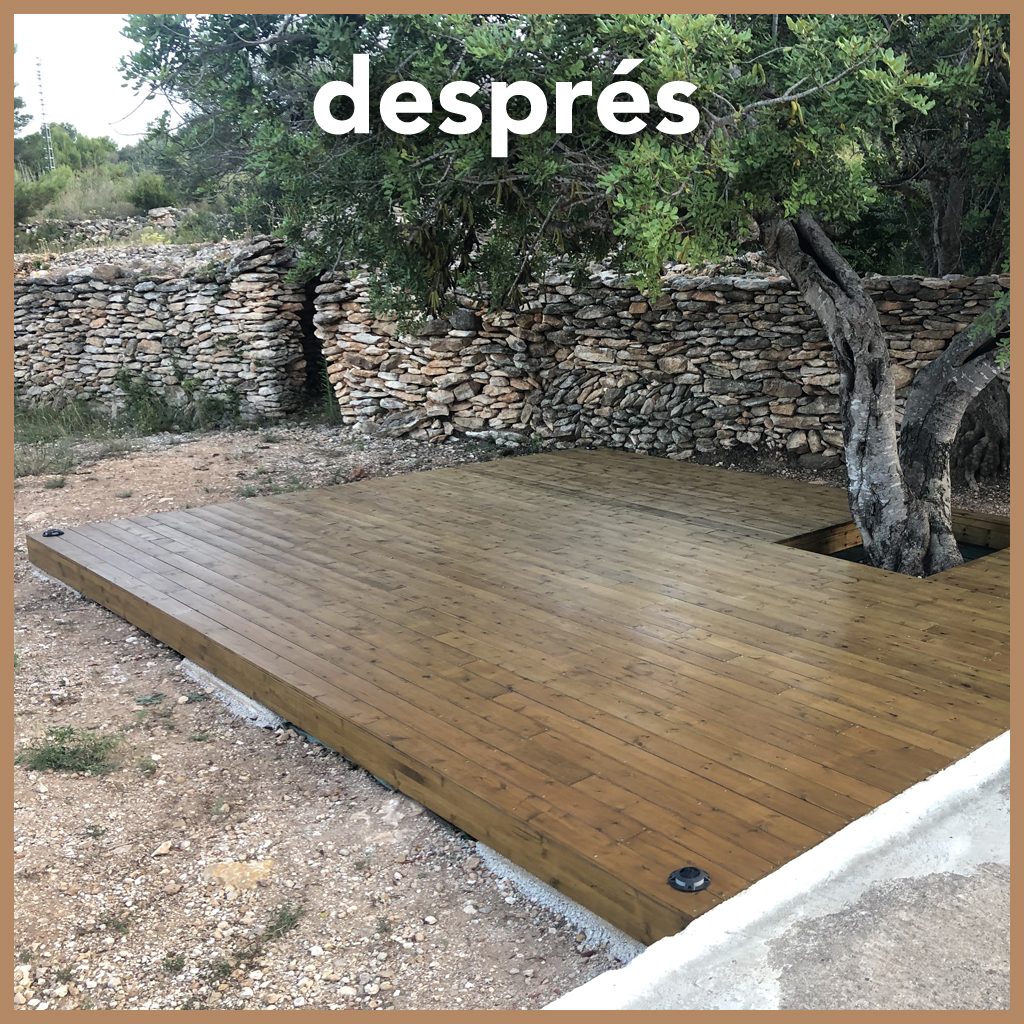 Terrassa en fusta Terrassa en fusta